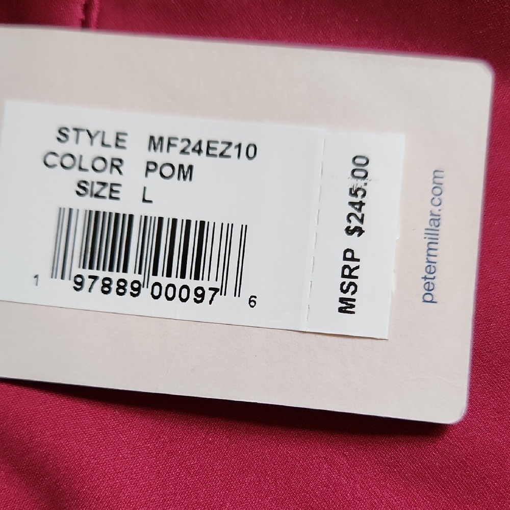 Peter Millar Merge Hybrid Jacket In Pomegranate - Picture 6 of 13